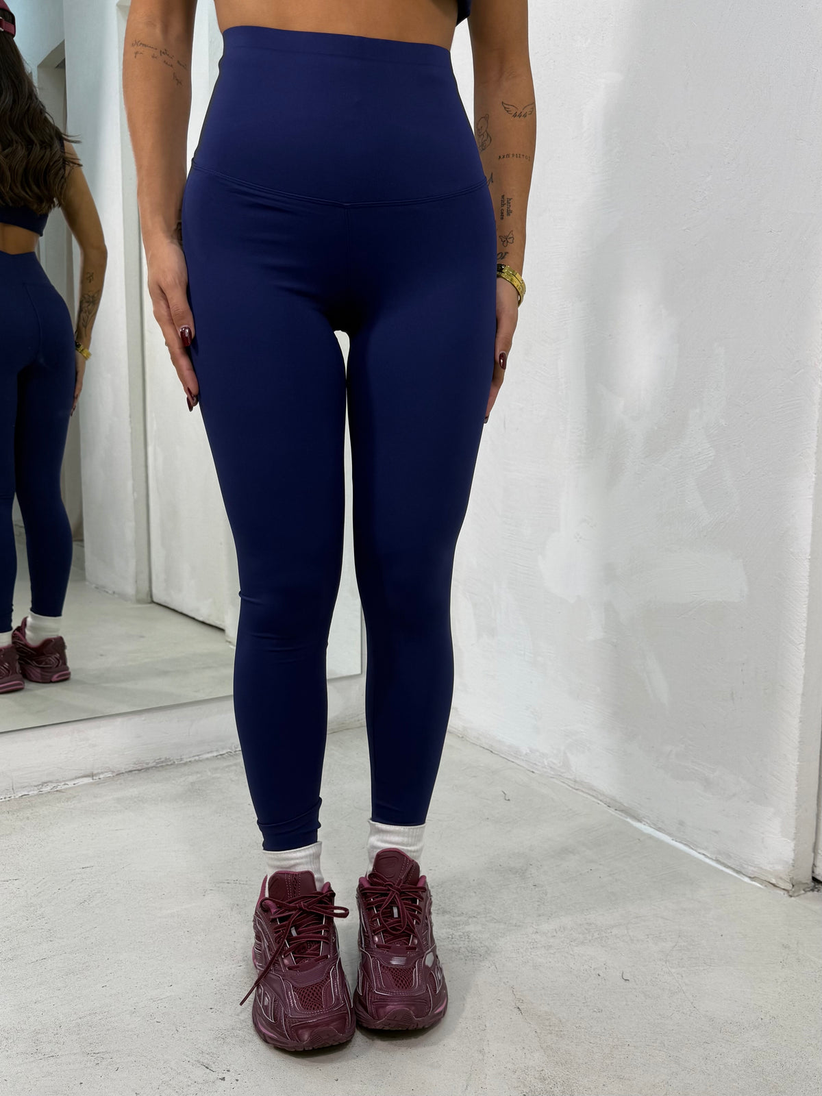 Leggings Blu Elettrico