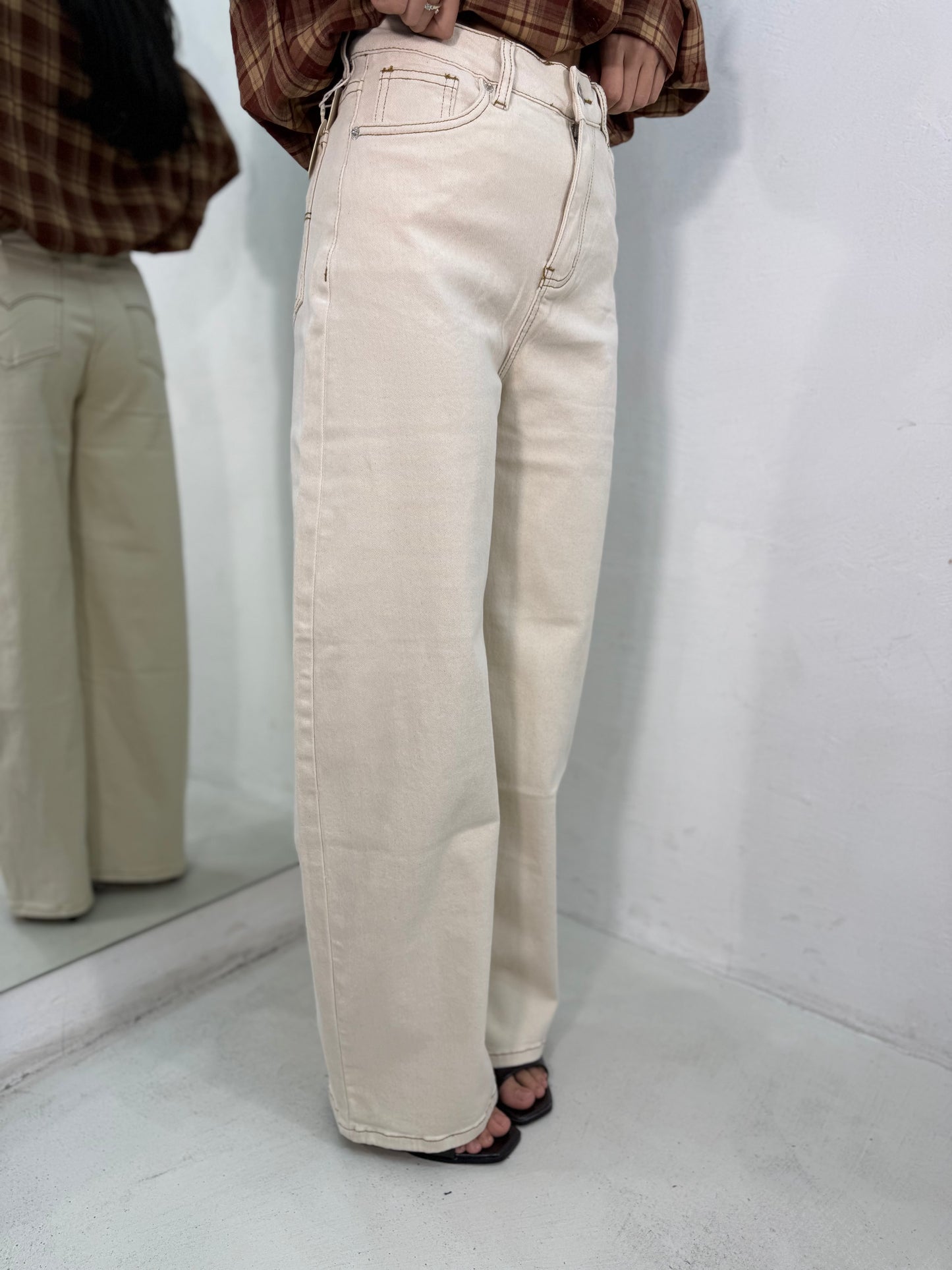 Jeans Panna