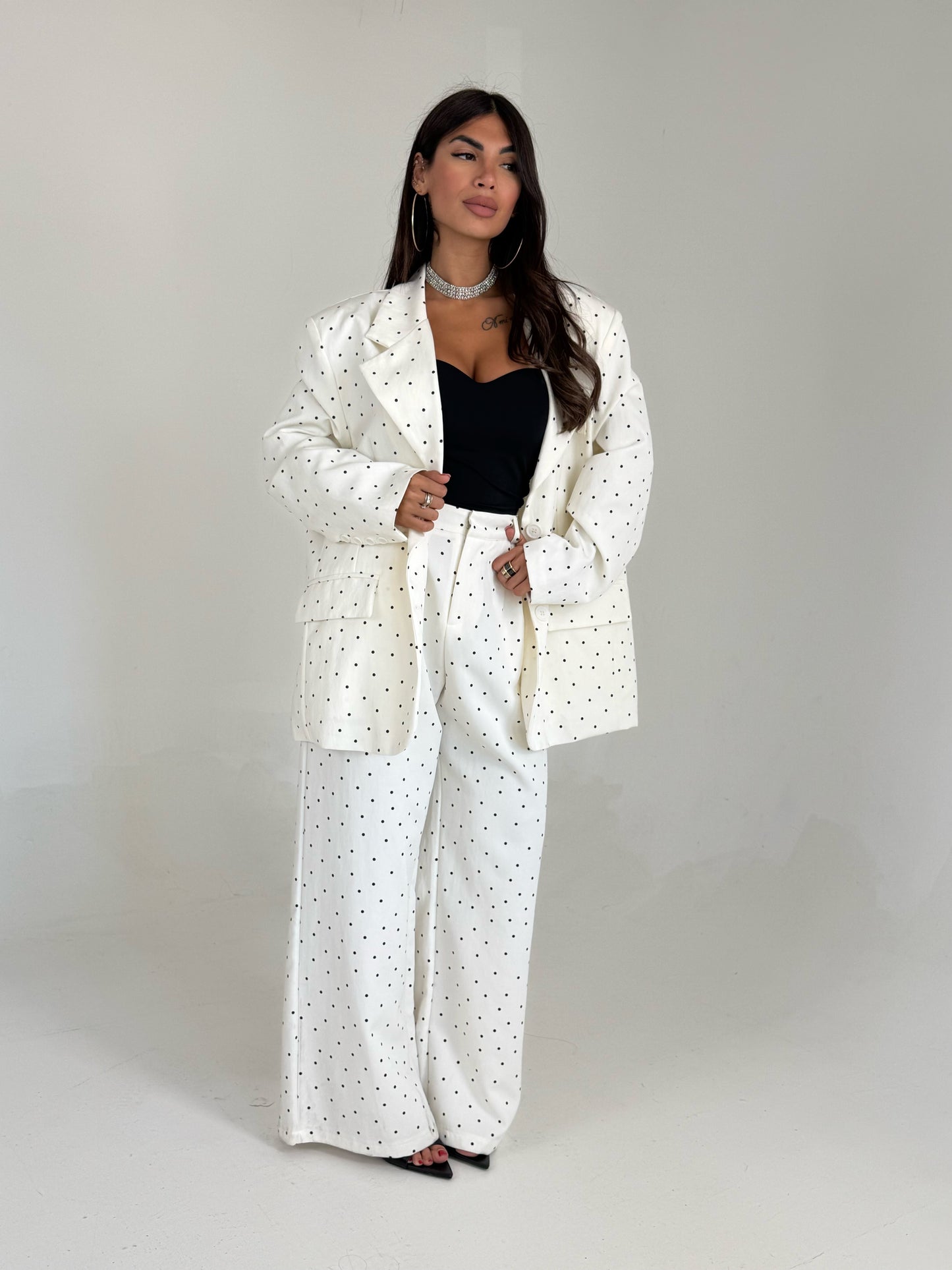 Tailleur Pois