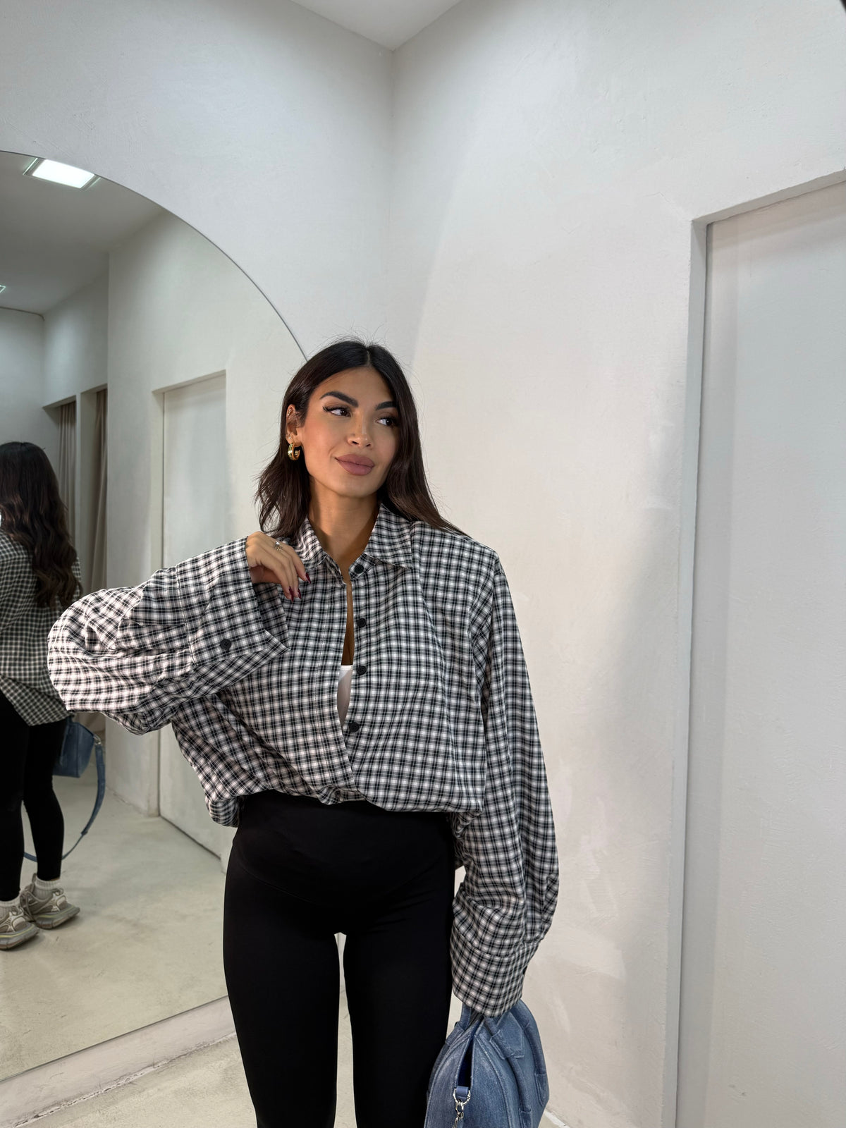 Camicia Black White