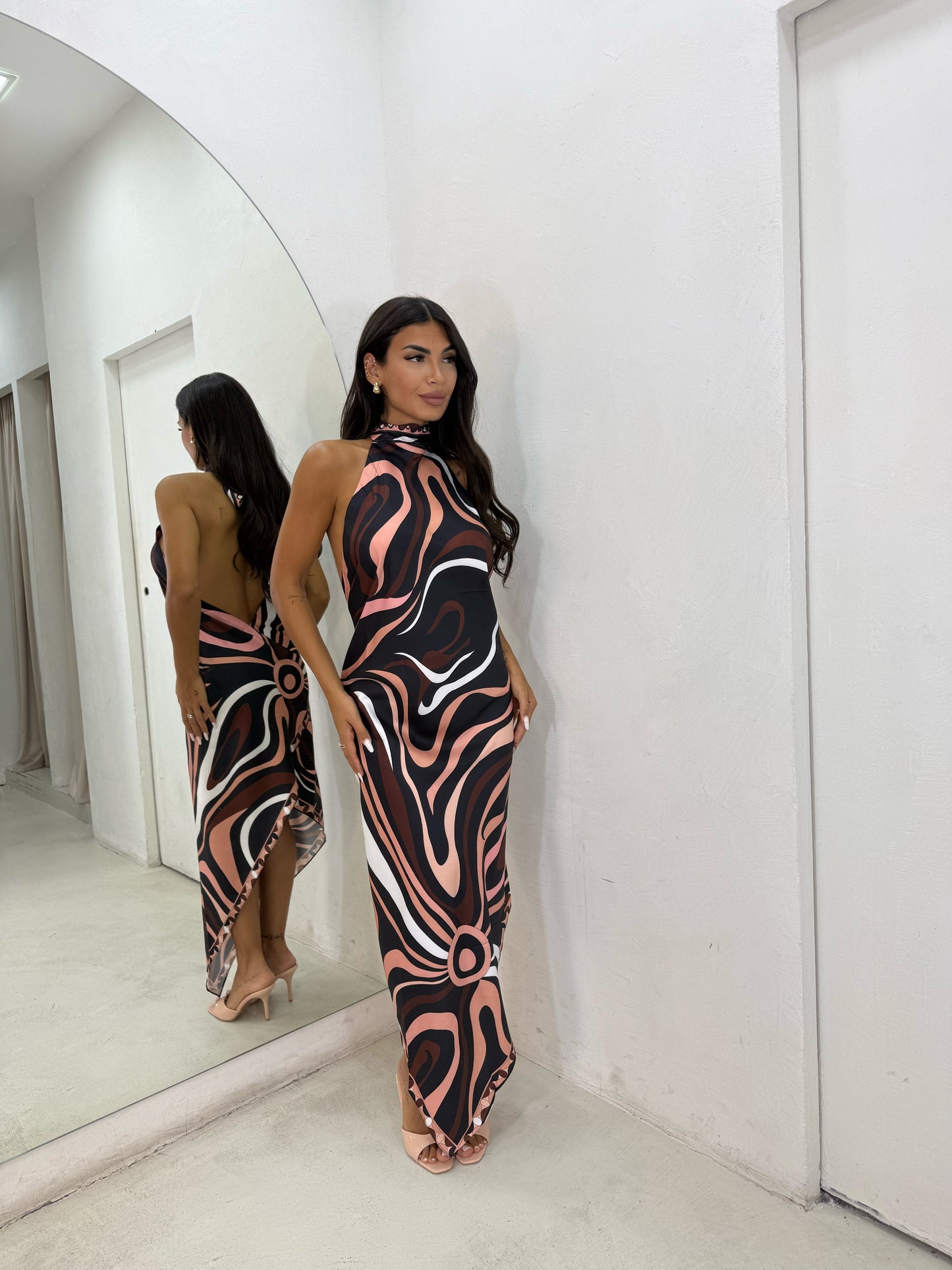 Abito Pucci Brown