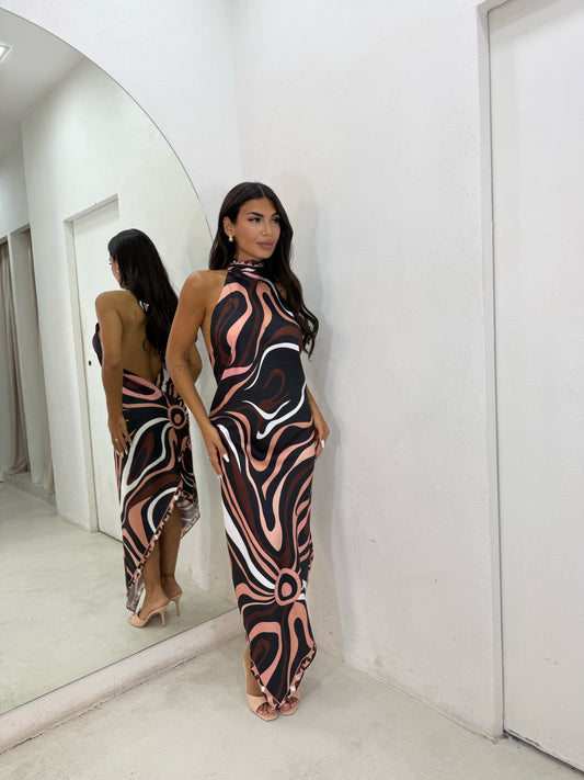 Abito Pucci Brown