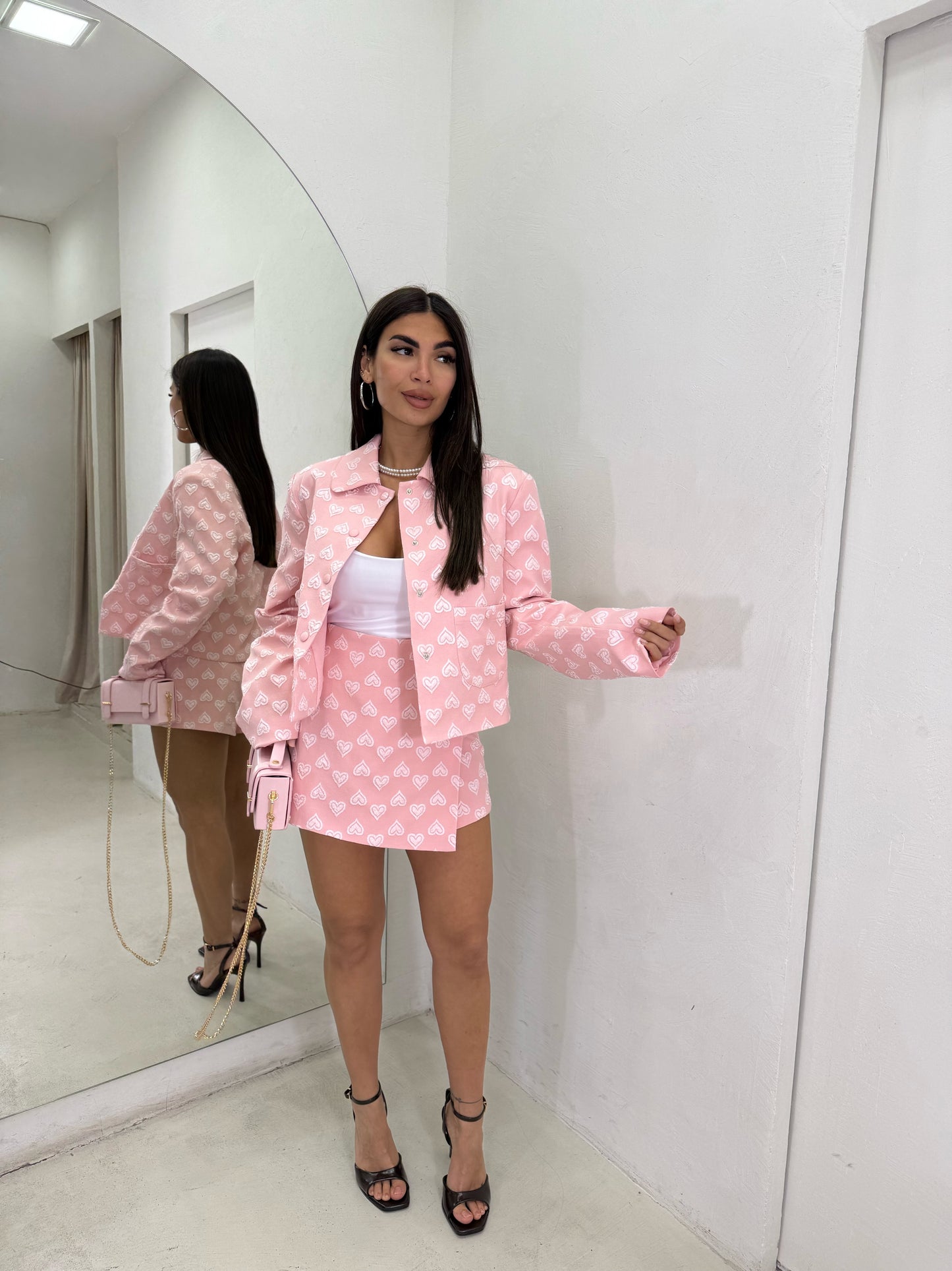 Coordinato Pink Heart