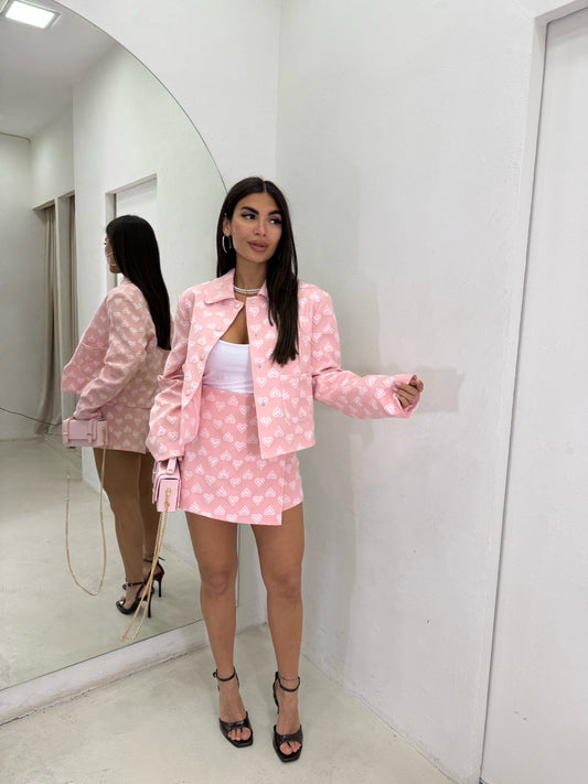 Coordinato Pink Heart