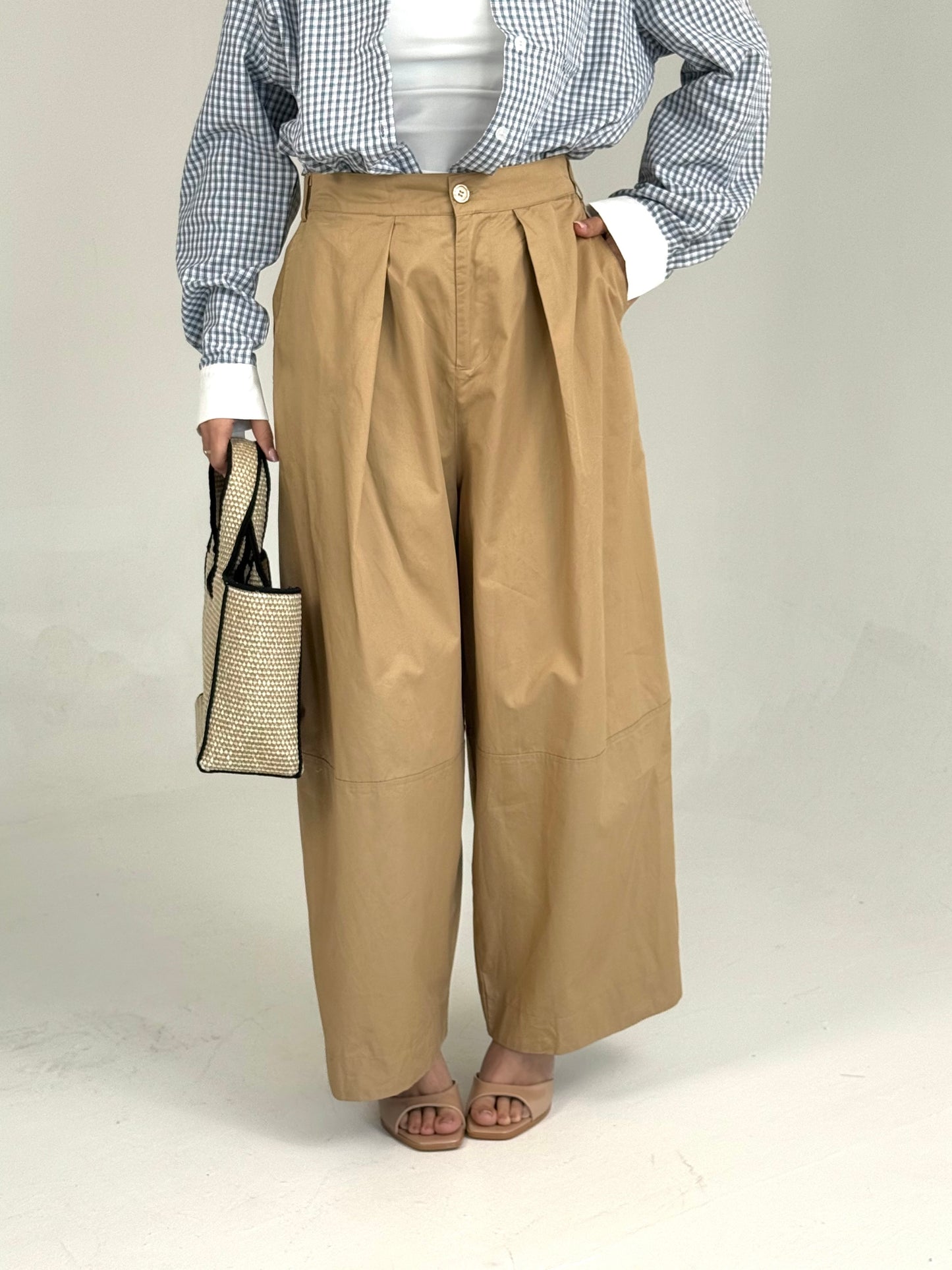 Pantalone Beige