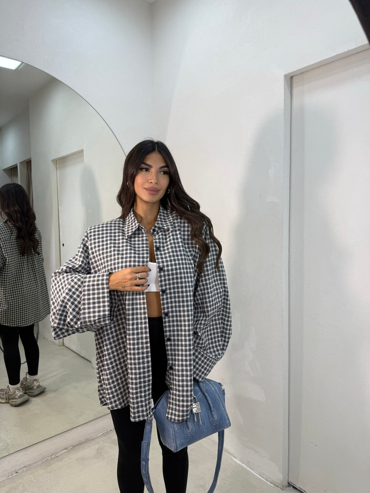 Camicia Black White