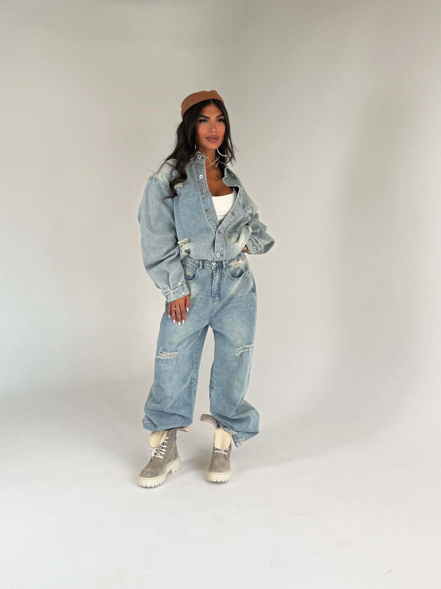 Coordinato In Denim