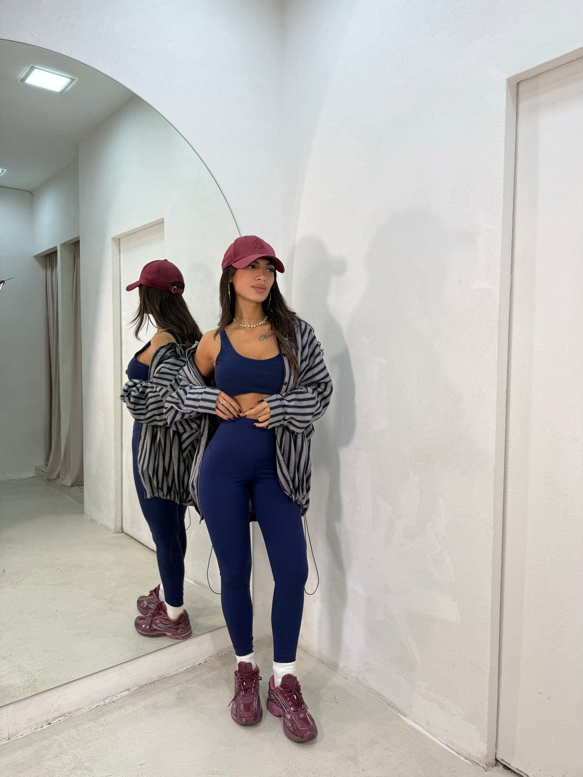 Leggings Blu Elettrico