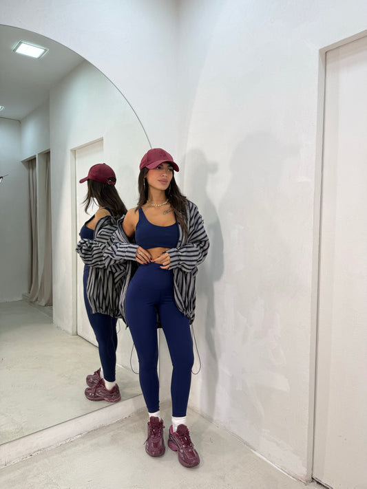 Leggings Blu Elettrico