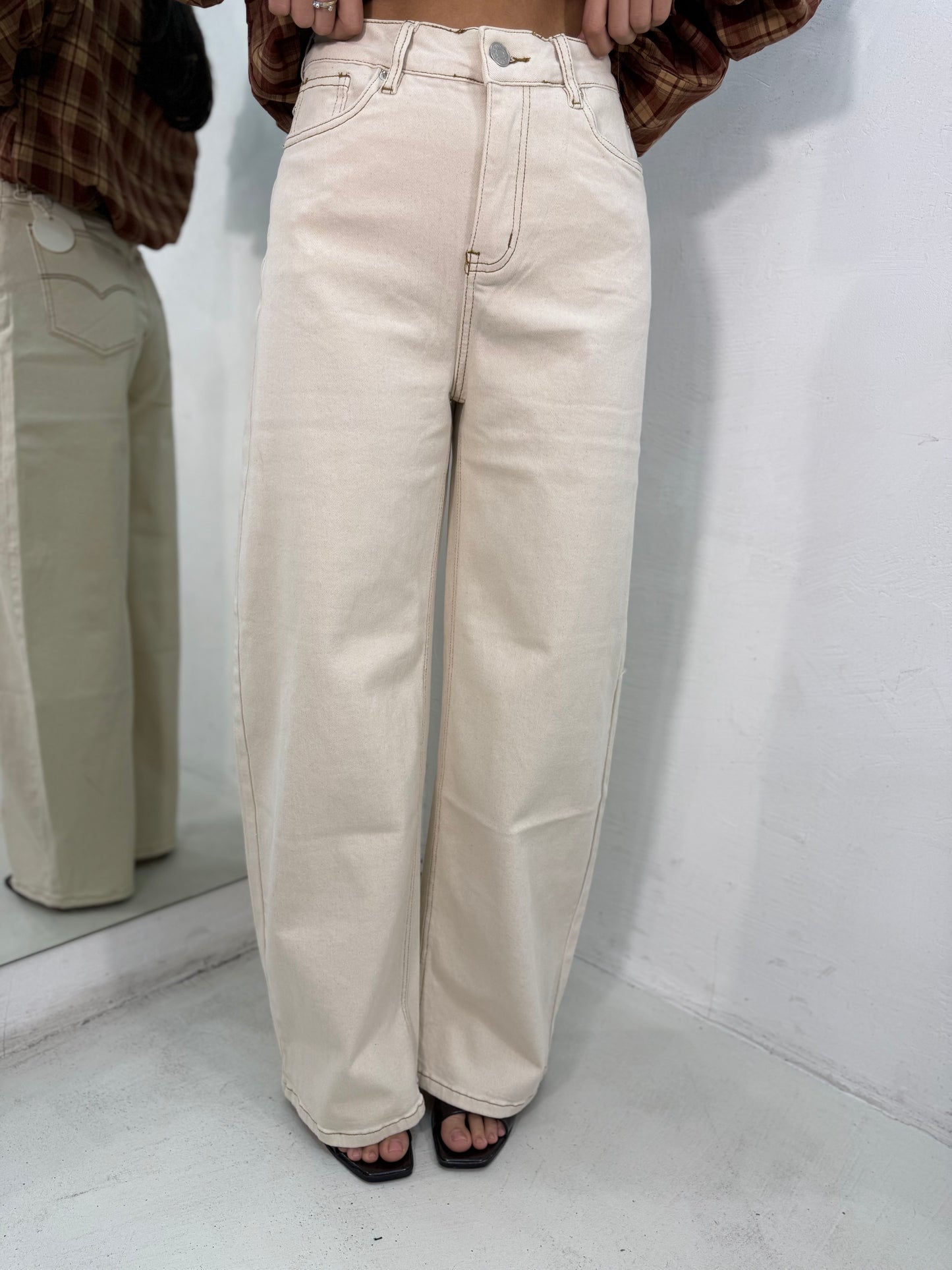 Jeans Panna