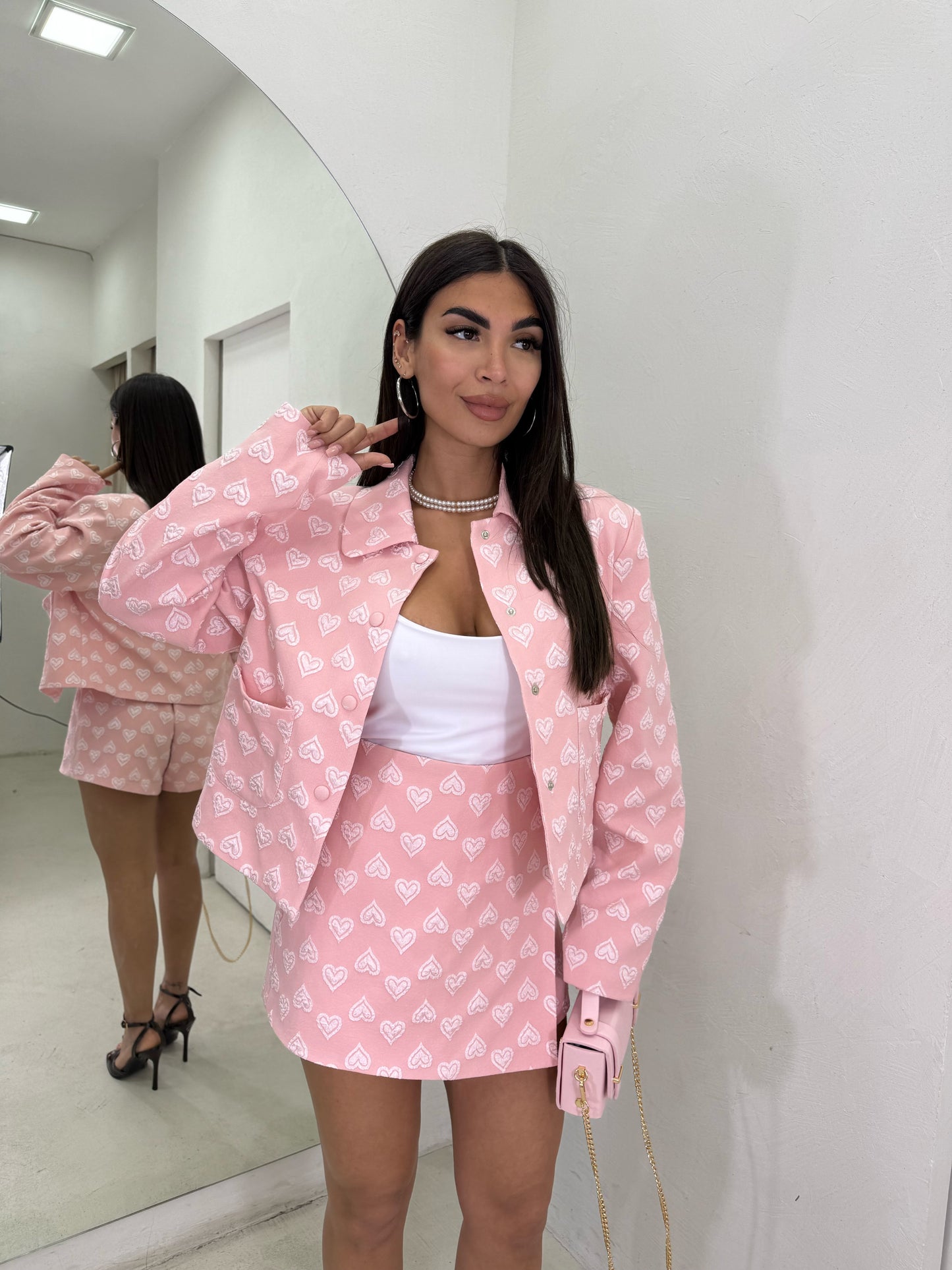Coordinato Pink Heart