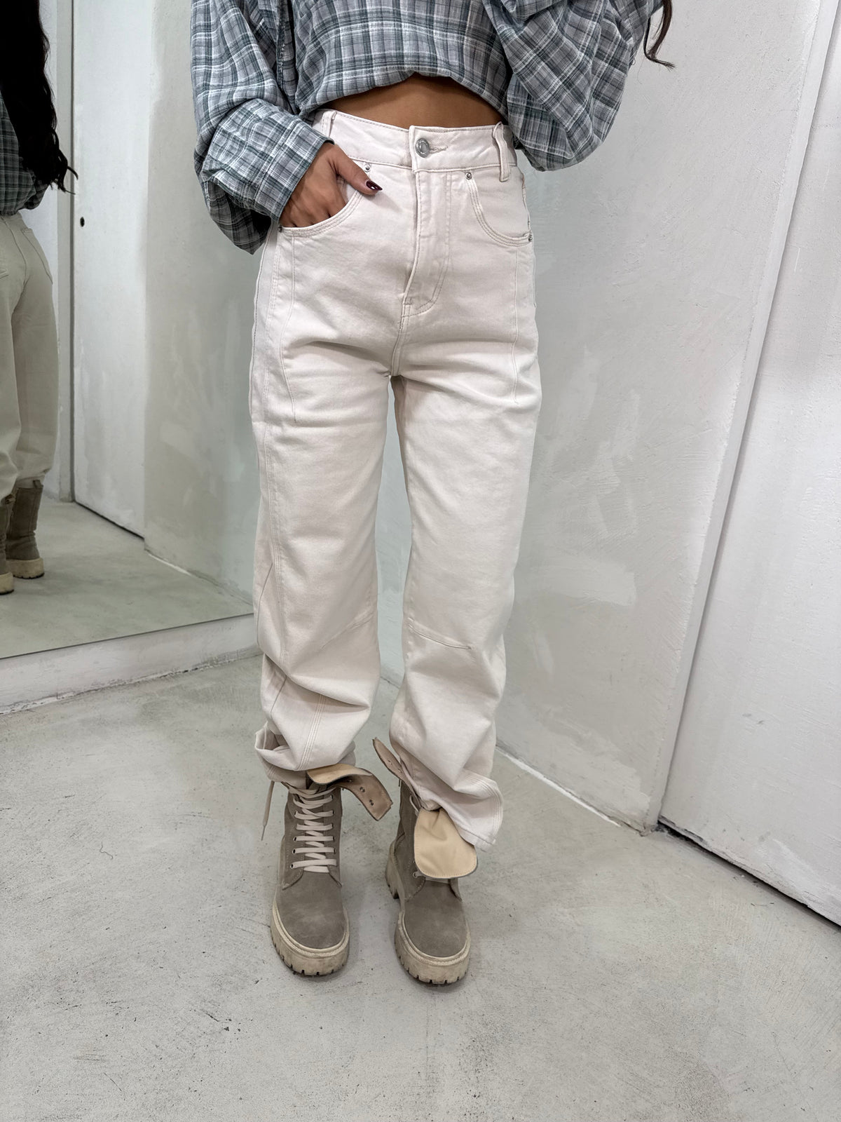 Jeans Bianco