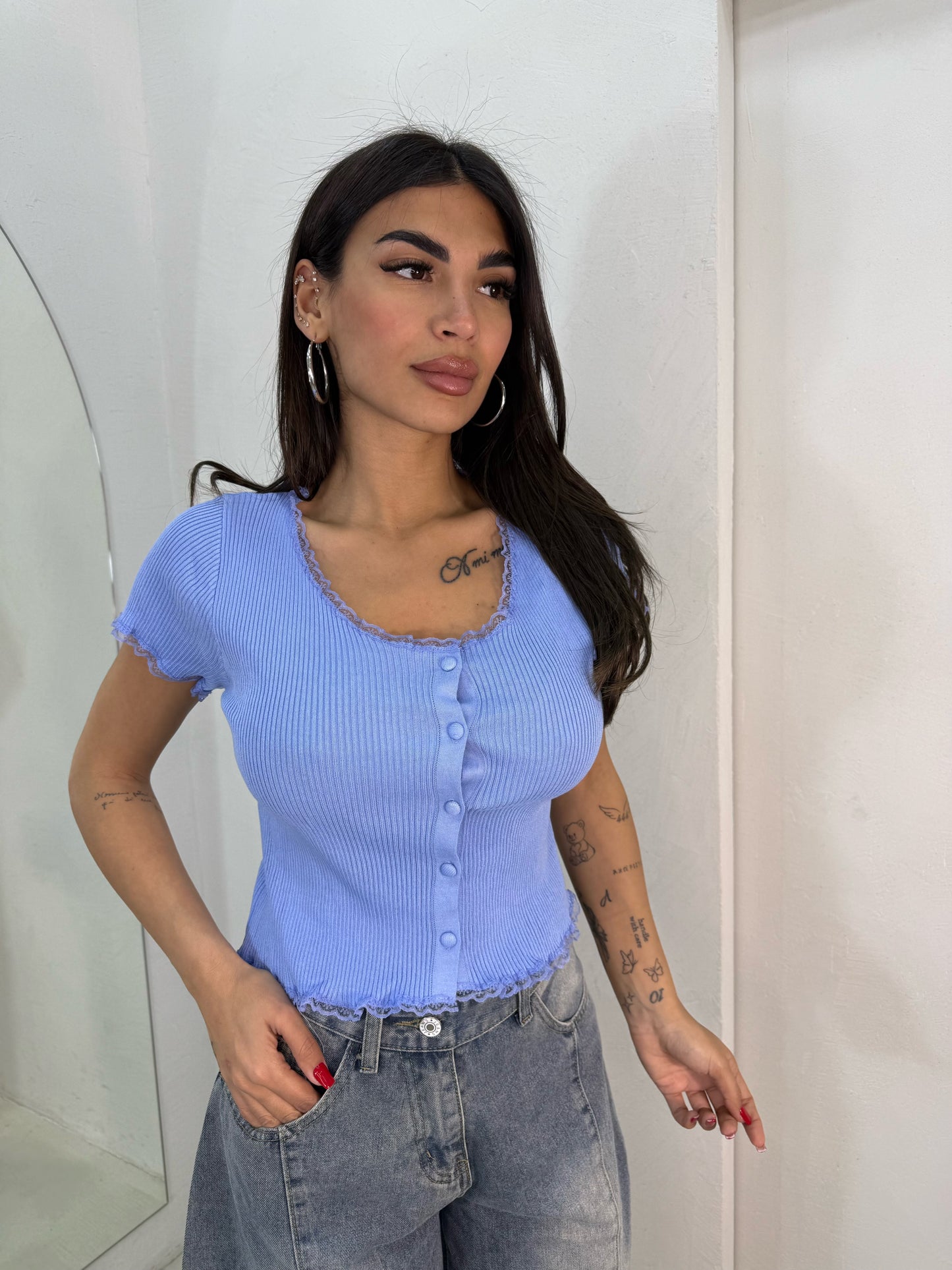 Maglia Bottoncini