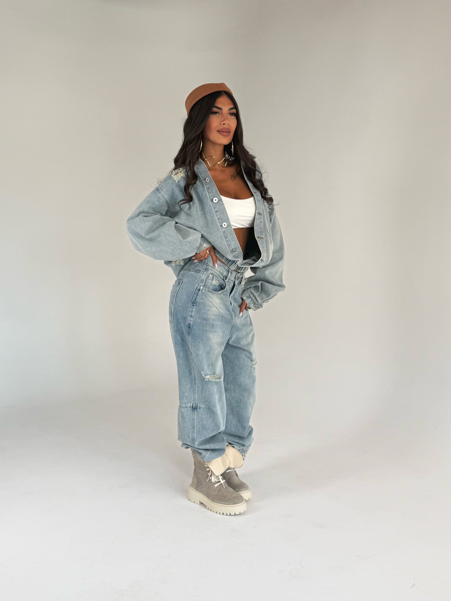 Coordinato In Denim
