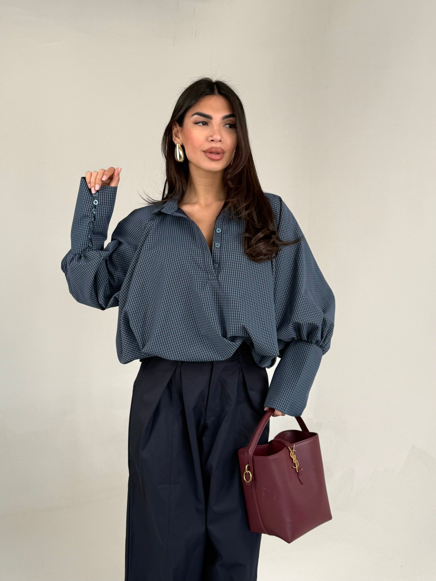 Camicia Blue