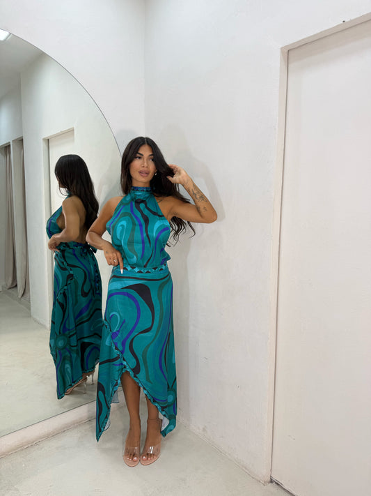 Coordset Pucci Green