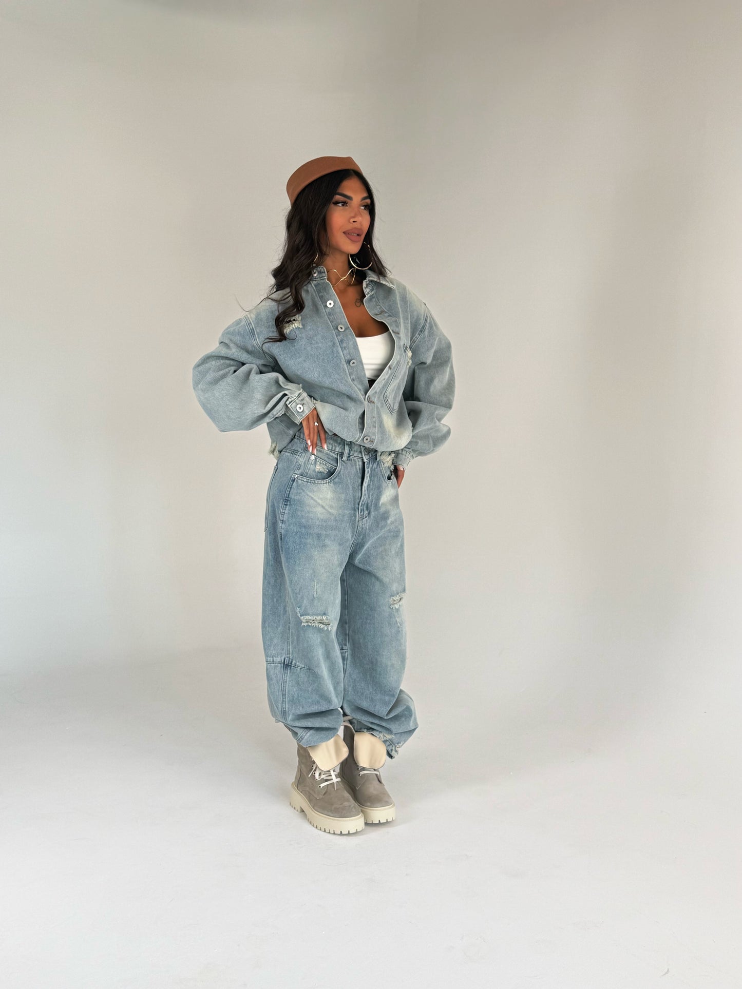 Coordinato In Denim