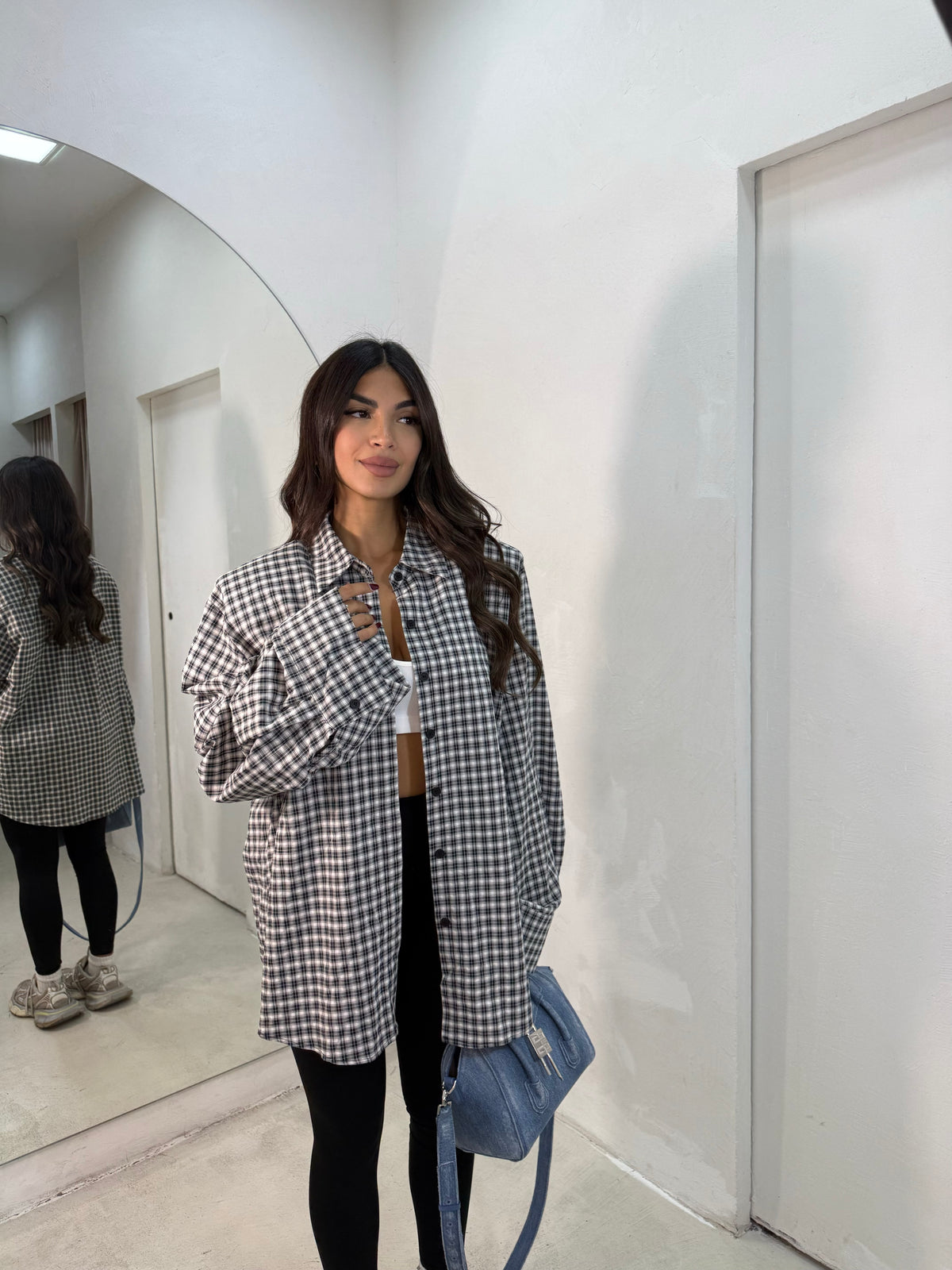 Camicia Black White