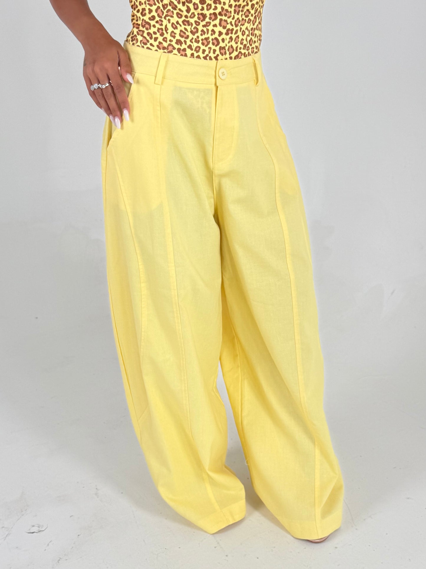 Pantalone Lino Balloon