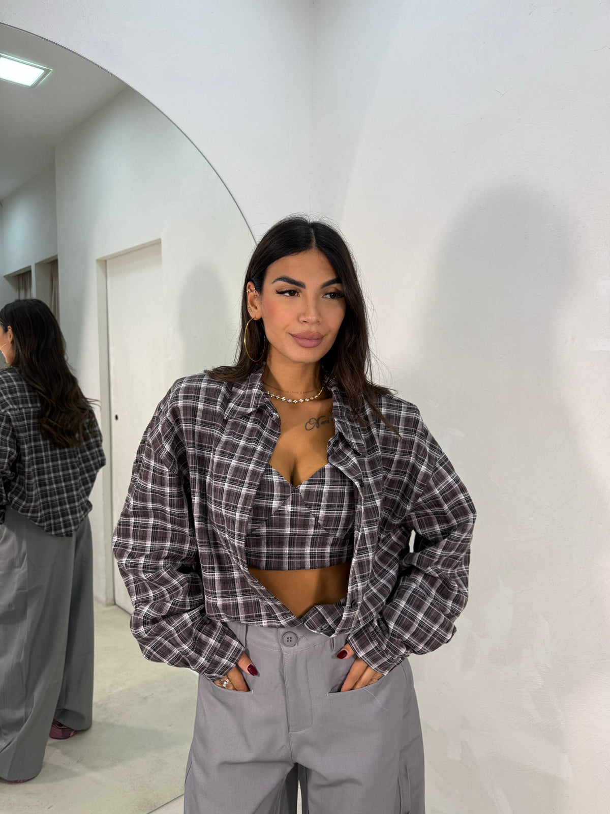 Camicia Con Top