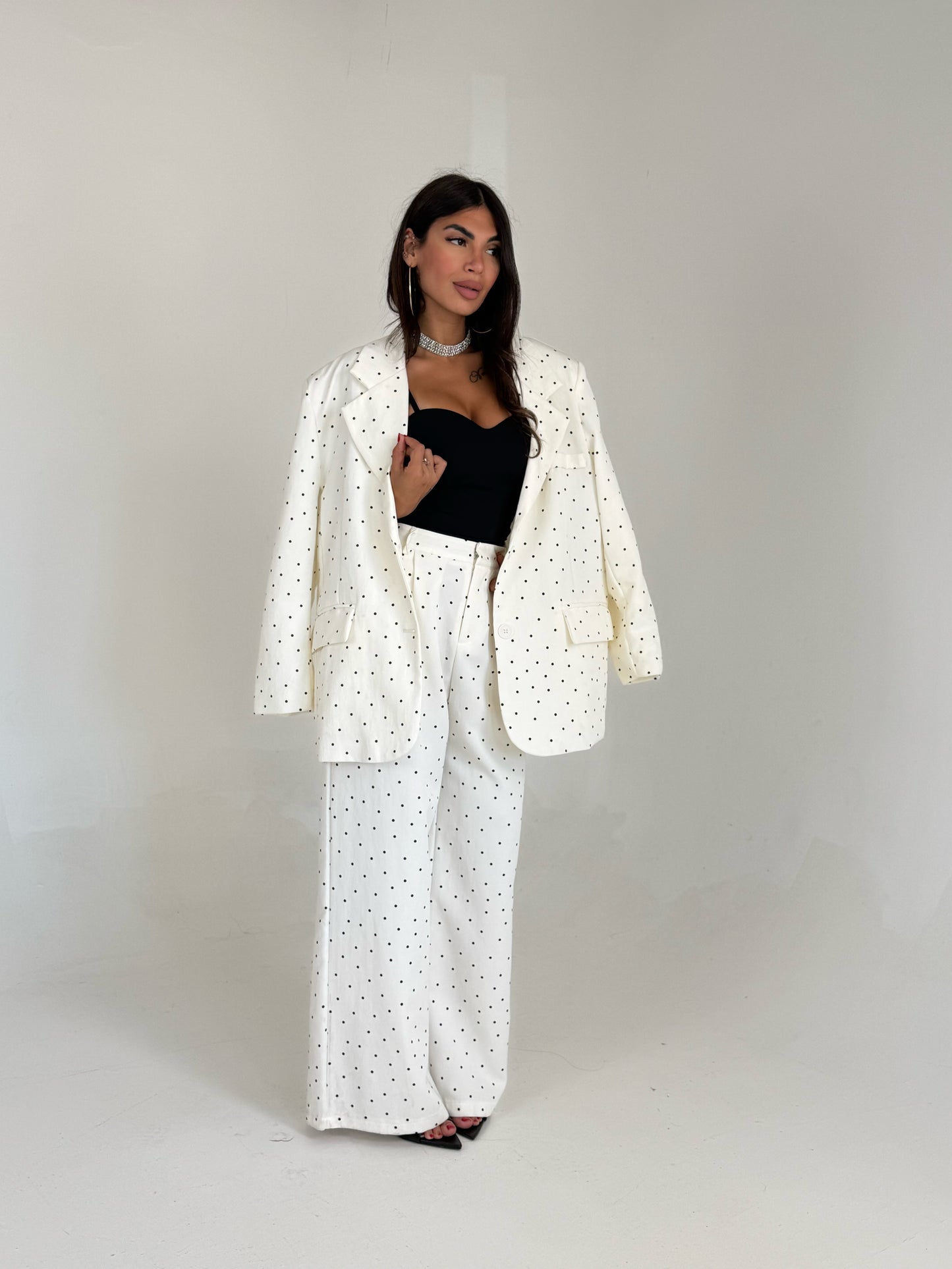Tailleur Pois