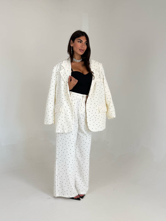 Tailleur Pois