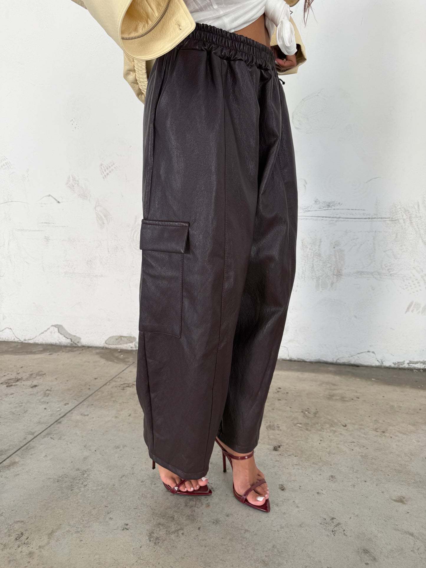 Pantalone Ecopelle