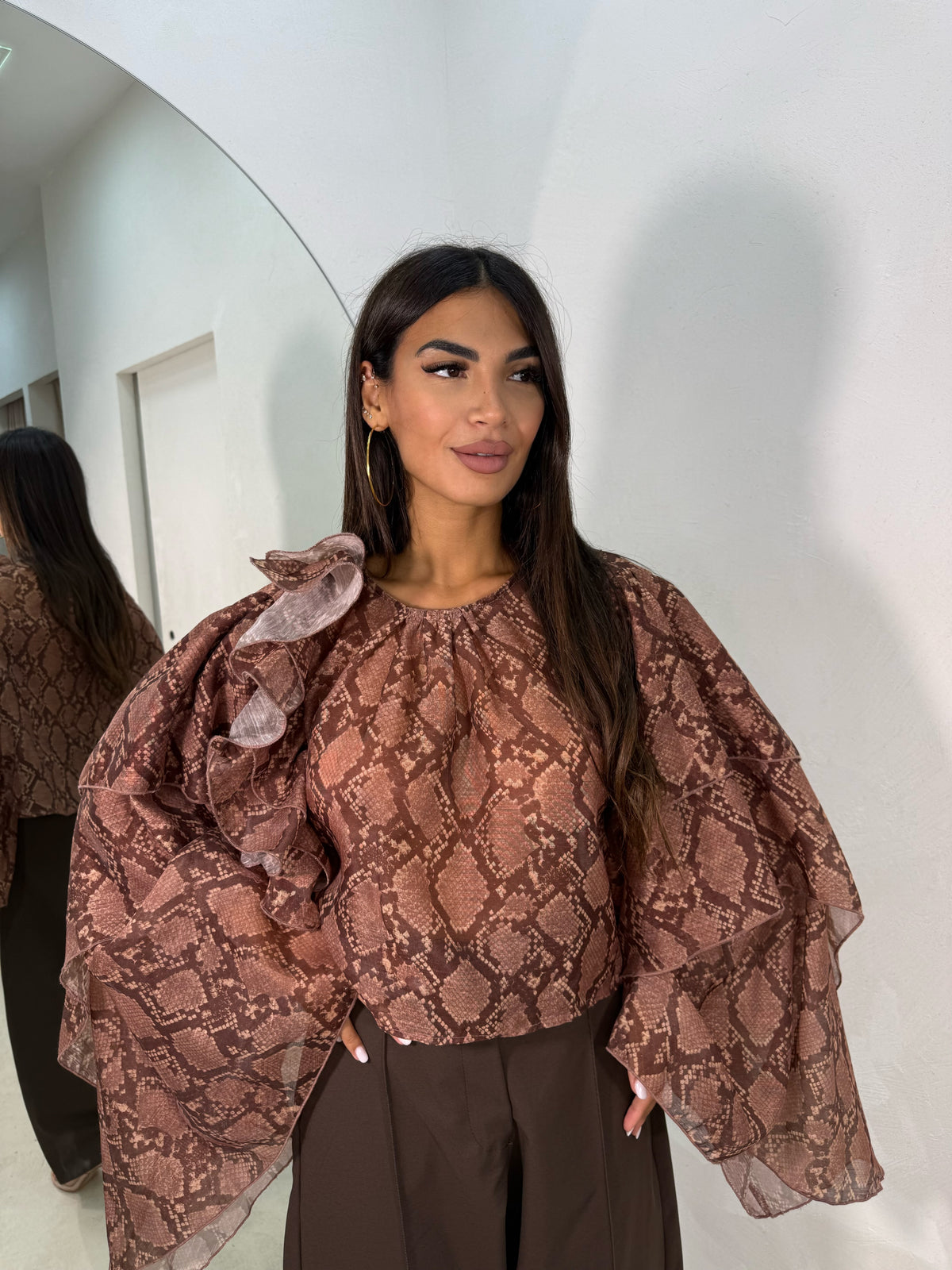 Camicia Pitonata