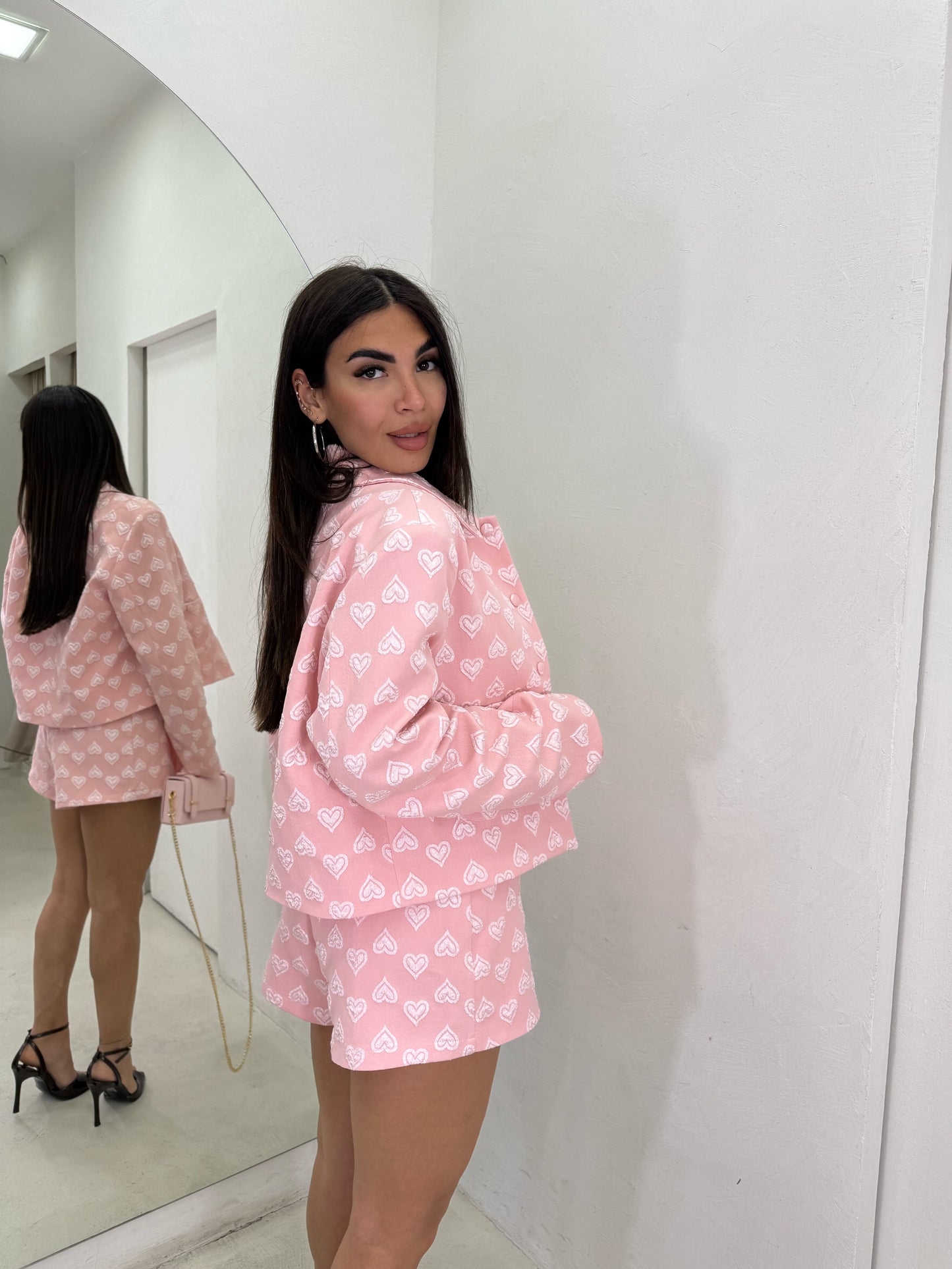 Coordinato Pink Heart