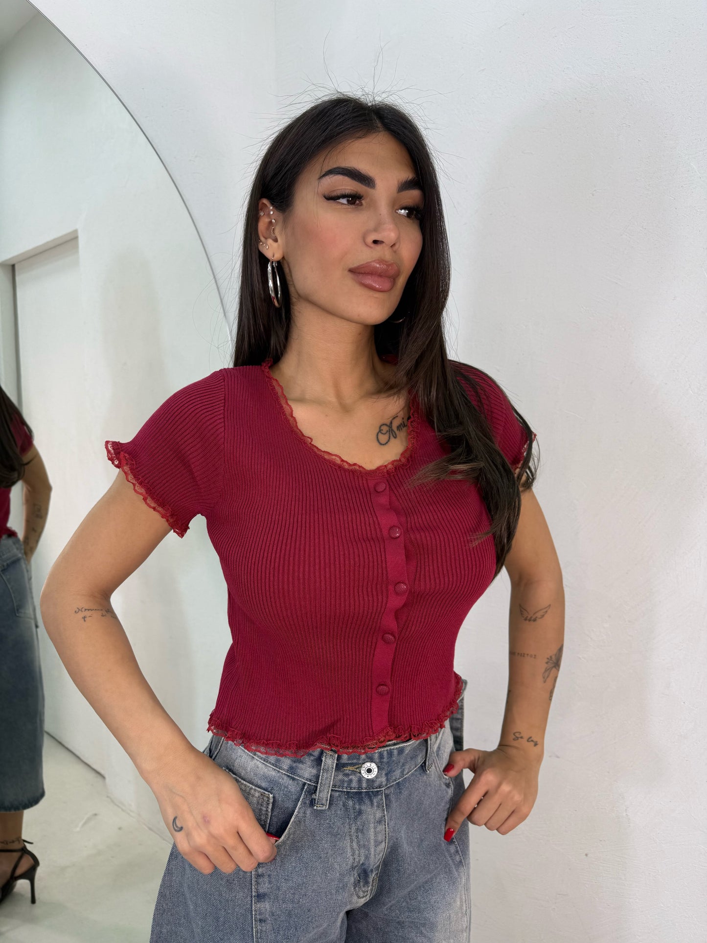 Maglia Bottoncini