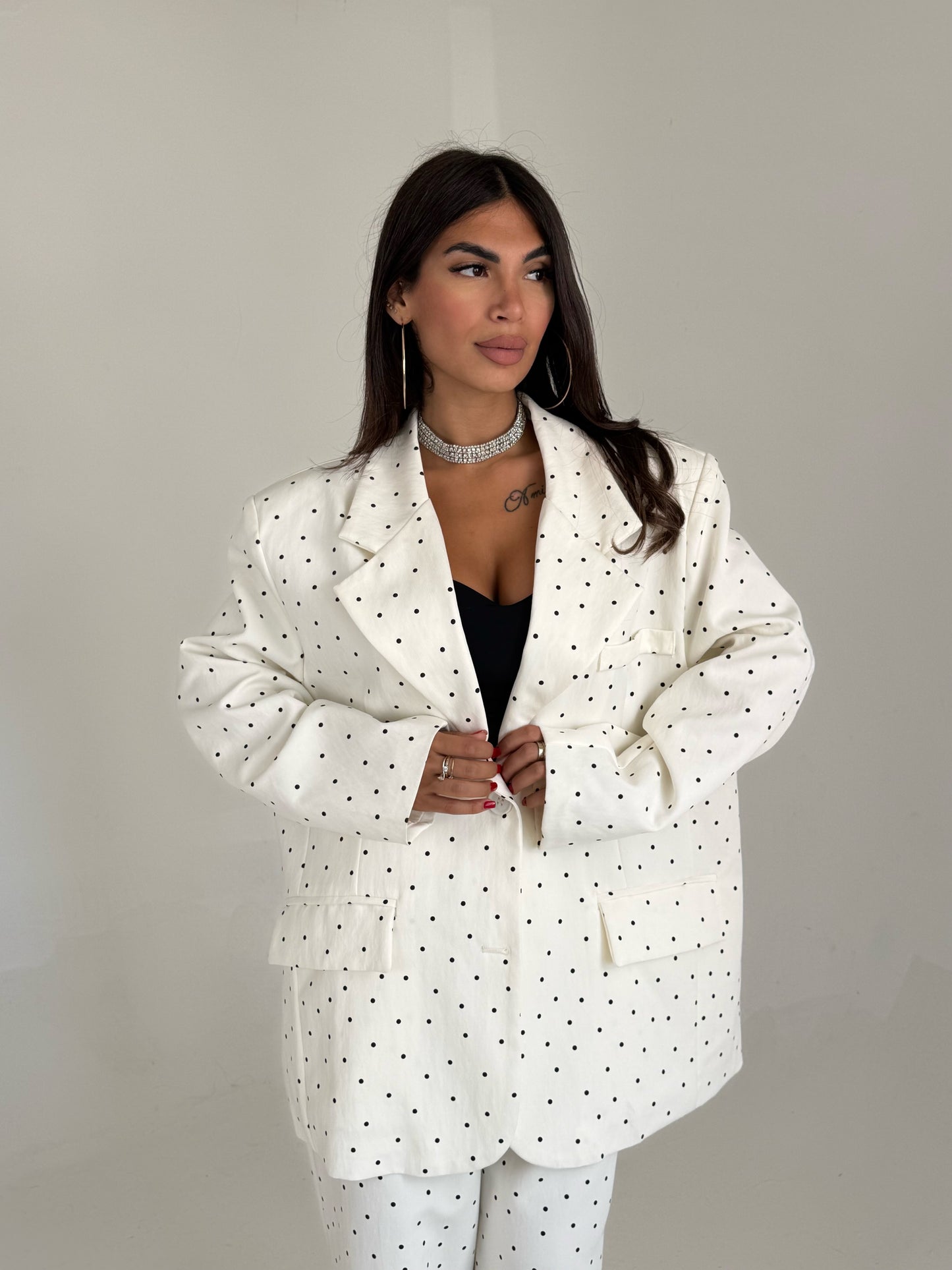 Tailleur Pois