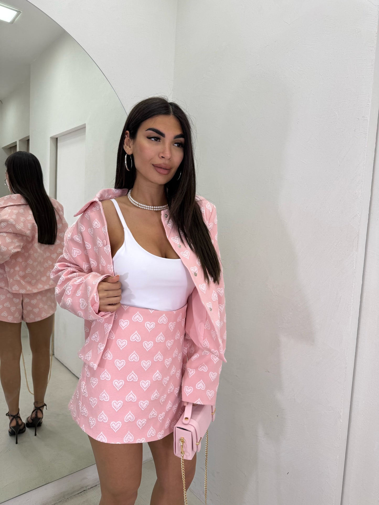 Coordinato Pink Heart